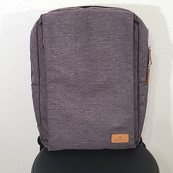 Nordace Bags Nordace Siena Blackgray Backpack Poshmark